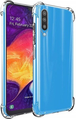 Bodoma Back Cover for Samsung Galaxy A30s/Galaxy A50s/Galaxy A50 Hybrid(Transparent, Shock Proof, Silicon, Pack of: 1)