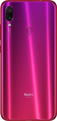 Boom Redmi Note 7 Pro Glass Back Panel(Nablua Red)