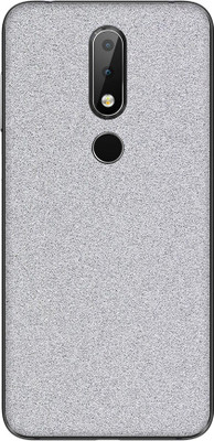 Vcare GadGets Nokia 6.1 Plus Mobile Skin(Silver)