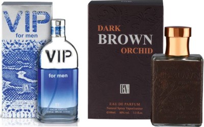 BN PARFUMS VIP FOR MEN & DARK BROWN ORCHID Perfume Gift Pack Eau de Toilette  -  200 ml(For Men)