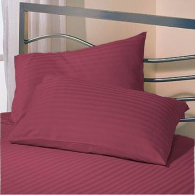 Texlux Plain Plain Filled Flap Standard Size Pillow Protector(2, Maroon)