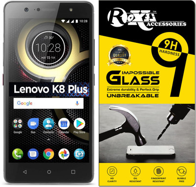 Roxel Impossible Screen Guard for Lenovo K8 Plus(Pack of 1)