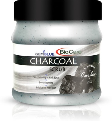 GEMBLUE BIOCARE Charcoal Scrub, 500ml Scrub(500 ml)