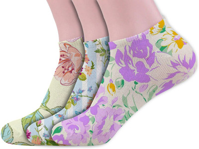mefunky Women Printed Ankle Length(Pack of 3)