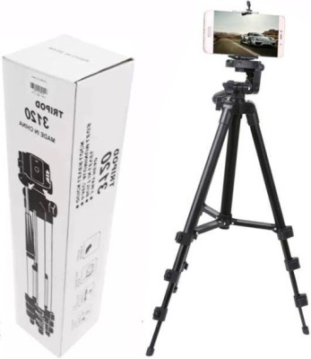 Buy Genuine Good Quality Professional 3120 Portable & Foldable Tripod(Black, Supports Up to 1500 g)