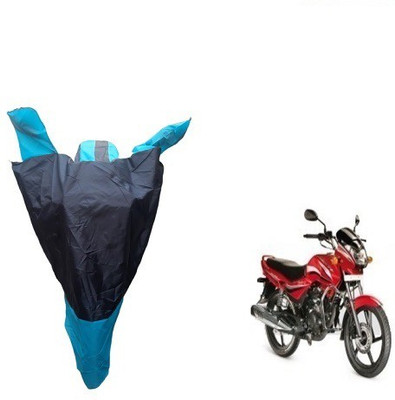 Frap Two Wheeler Cover for Hero(Achiever, Blue)