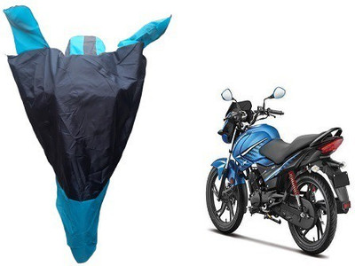 Frap Two Wheeler Cover for Hero(Glamour, Blue)