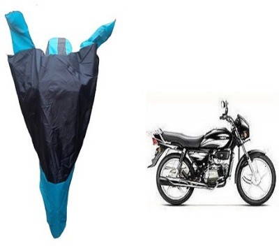 Frap Two Wheeler Cover for Hero(Splendor Plus, Blue)