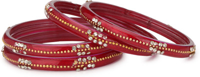 AFAST Glass Bangle(Pack of 4)