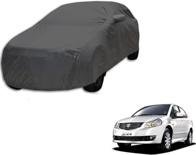 Flipkart SmartBuy Car Cover For Maruti Suzuki SX4 (With Mirror Pockets)(Grey)