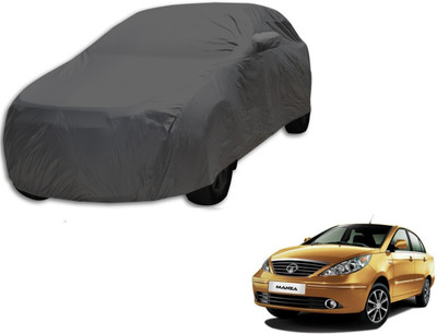 Flipkart SmartBuy Car Cover For Tata Manza (With Mirror Pockets)(Grey)