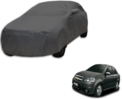 Flipkart SmartBuy Car Cover For Chevrolet Aveo (With Mirror Pockets)(Grey)