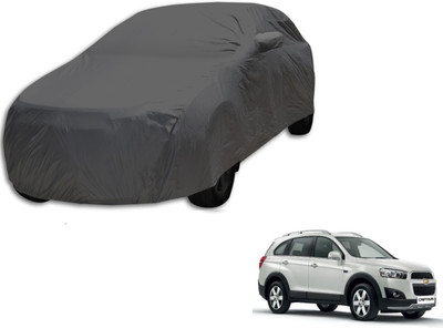 Flipkart SmartBuy Car Cover For Chevrolet Captiva (With Mirror Pockets)(Grey)