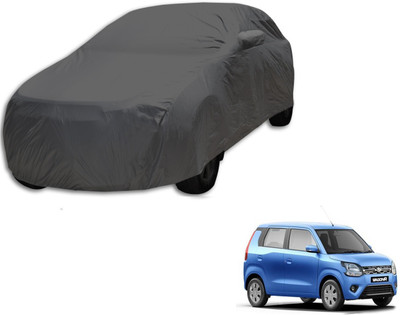 Flipkart SmartBuy Car Cover For Maruti Suzuki WagonR Stingray (With Mirror Pockets)(Grey)