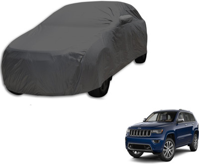 Flipkart SmartBuy Car Cover For Jeep Compass (With Mirror Pockets)(Grey)