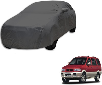 Flipkart SmartBuy Car Cover For Chevrolet Tavera (With Mirror Pockets)(Grey)