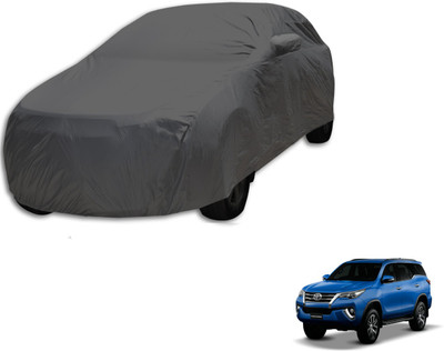 Flipkart SmartBuy Car Cover For Toyota New Fortuner (With Mirror Pockets)(Grey)