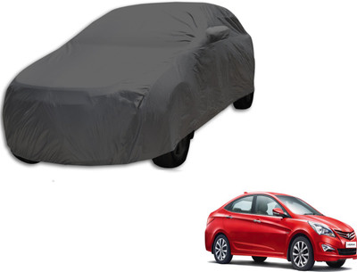 Flipkart SmartBuy Car Cover For Hyundai Verna (With Mirror Pockets)(Grey)