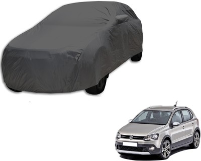 Flipkart SmartBuy Car Cover For Volkswagen Polo Cross (With Mirror Pockets)(Grey)