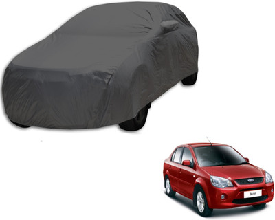 Flipkart SmartBuy Car Cover For Ford Ikon (With Mirror Pockets)(Grey)