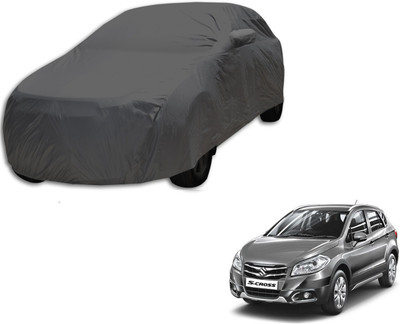 Flipkart SmartBuy Car Cover For Maruti Suzuki S-Cross (With Mirror Pockets)(Grey)