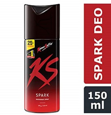 KS Spark (150 ml) Men Deodorant Spray  -  For Men(150 ml)