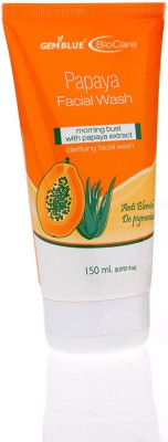 GEMBLUE BIOCARE Papaya Facial Wash 150ml Face Wash(150 ml)