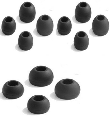 Hoppokart H_C_06(B) In The Ear Headphone Cushion(Pack of 12, Black)