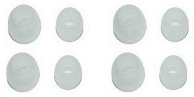 Newvent 8 Pcs Over The Ear Headphone Cushion(Pack of 8, White)