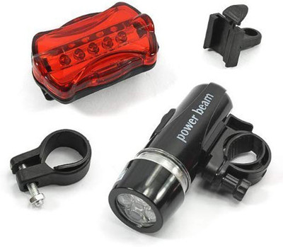 SUKHAD Head Light and Tail Light LED Front Rear LED Rear Break Light(Black)