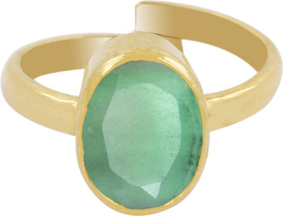 GALAXY ASTRO Copper Emerald Gold Plated Ring