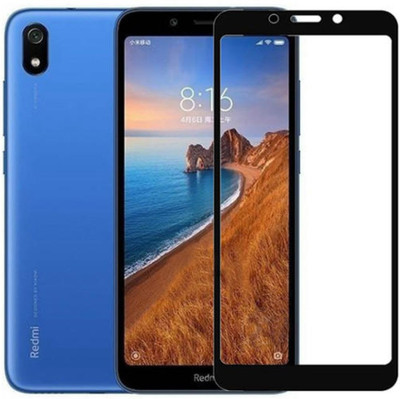 ISTAMBH Edge To Edge Tempered Glass for Redmi 7A(Pack of 1)