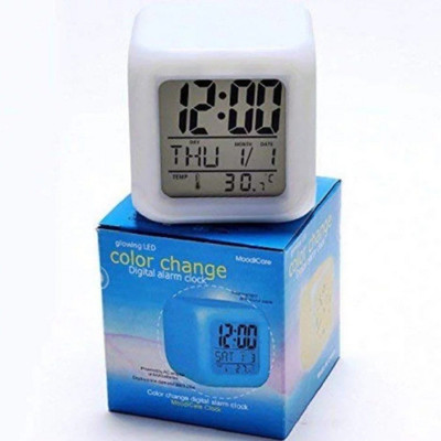 VRUTI Digital Multicolor Clock