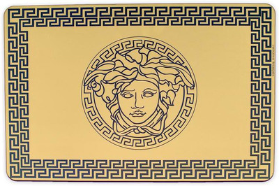 CASA FURNISHING Rectangular Pack of 6 Table Placemat(Beige, PVC)