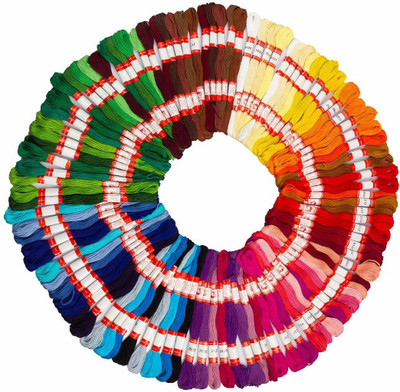 RTM MULTICOLOUR Thread(4 m Pack of100)