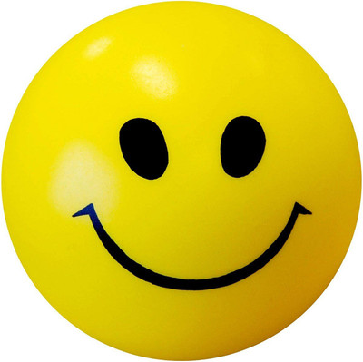 Tapi Creation Stress Reliver Smiley Ball  - 5 cm(Yellow)