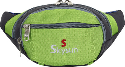 Skysun Polyester Multi-Purpose Waist Pouch(S-1603-GN) Waist Pouch(Green)