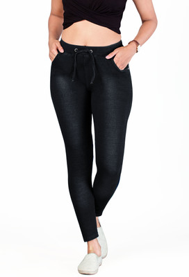 INDIAN FLOWER Multicolor Jegging(Solid)