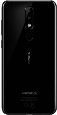Boom Nokia 5.1 Plus Glass Full Panel(Black)