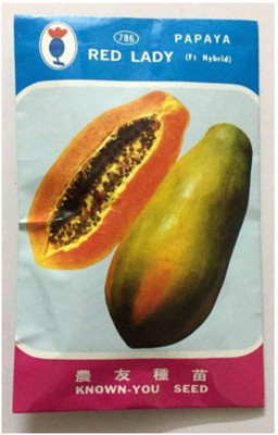 FRESHO red lady papaya hybrid seeds Seed(609 per packet)