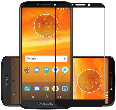 Power Edge To Edge Tempered Glass for Motorola Moto E5 Plus(Pack of 1)