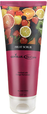 GEMBLUE BIOCARE Fruit Scrub, 200ml Scrub(200 ml)