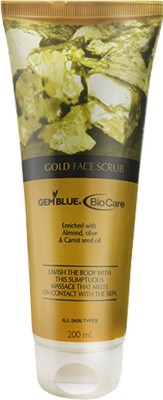 GEMBLUE BIOCARE Gold Scrub, 200ml Scrub(200 ml)