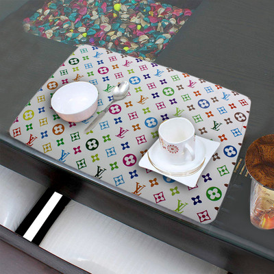 CASA FURNISHING Rectangular Pack of 6 Table Placemat(Multicolor, PVC)
