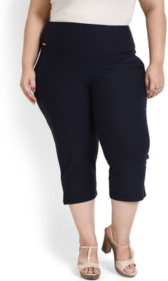 Amydus Regular Fit Women Dark Blue Trousers