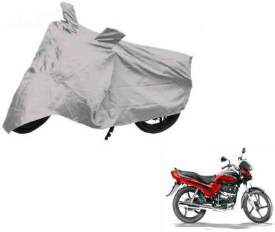 ANLOPE Waterproof Two Wheeler Cover for Hero(Passion Plus, Grey)