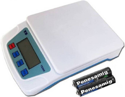 NIBBIN Ts-200v White Electronic Digital 8kg Weighing Scale Weighing Scale(White)