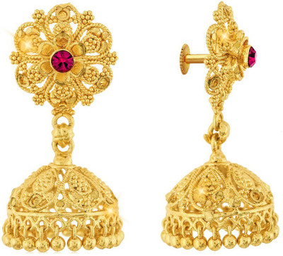 Divastri Traditional wear Alloy Jhumki Earring