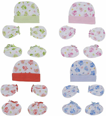 GOURAVSUMANA Baby Boys & Baby Girls Casual Cap Gloves(Multicolour)
