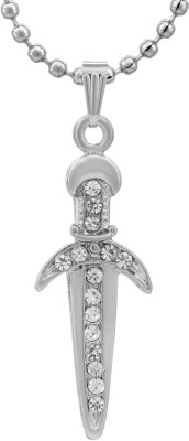 BRBRIK Silver Cubic Zirconia Alloy Pendant